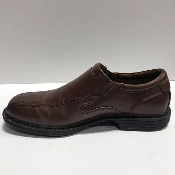 Nunn Bush Men’s Bleeker Street, Brown Slip-On Loafer, Size 9.5 M
